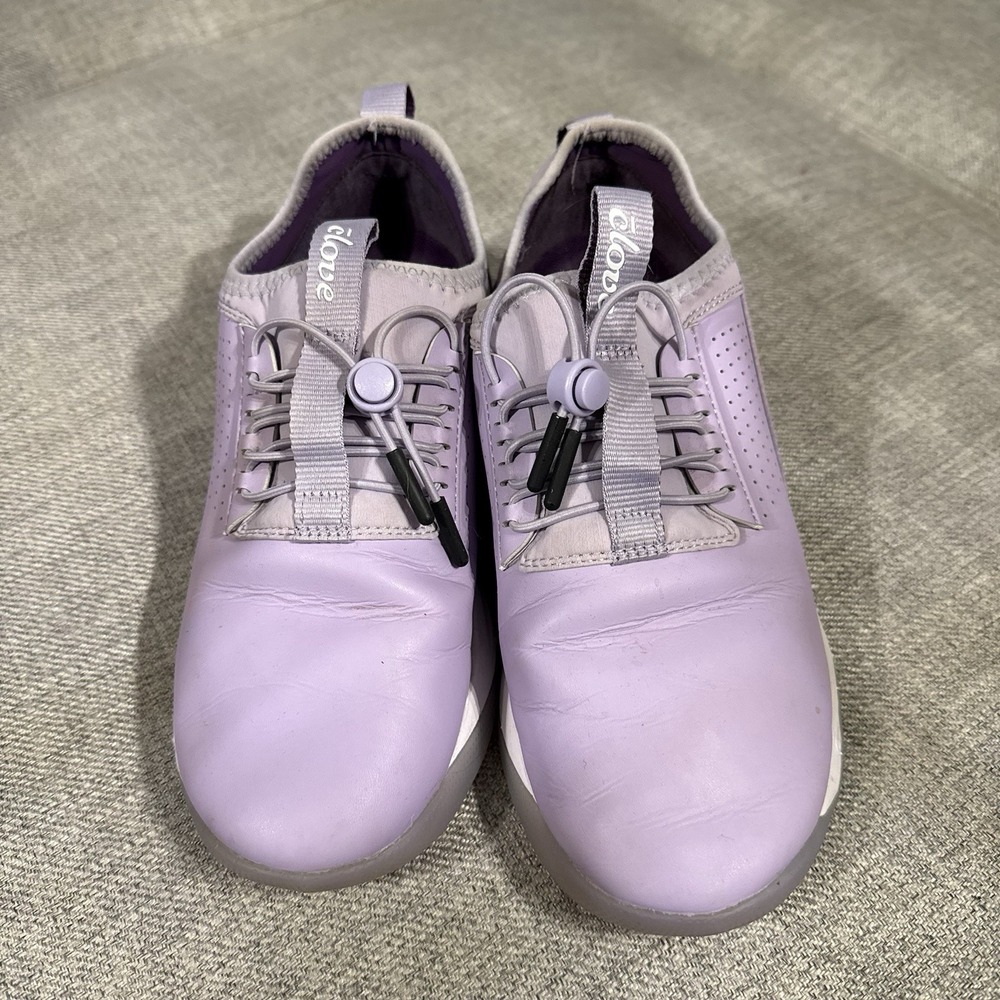 Clove Classic Core Nursing Walking Shoes Womens Size 7 Purple Lavender Slip On